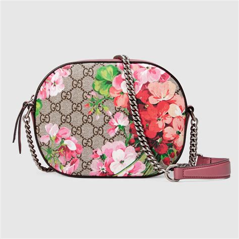 gucci gg blooms mini chain bag|Gucci GG Supreme Blooms Mini Chain Bag .